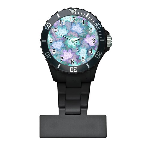 Leaves Glitter Background Winter Plastic Nurses Watch from ArtsNow.com Front