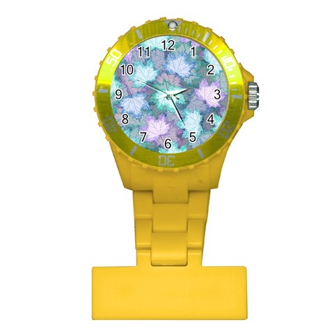 Leaves Glitter Background Winter Plastic Nurses Watch from ArtsNow.com Front