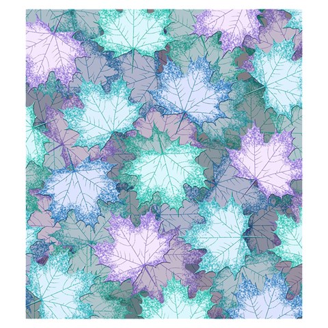 Leaves Glitter Background Winter Drawstring Pouch (Medium) from ArtsNow.com Front