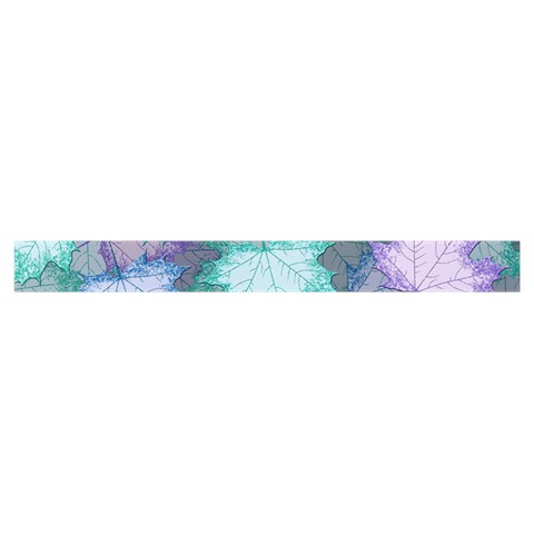 Leaves Glitter Background Winter Zipper Grocery Tote Bag from ArtsNow.com Strap