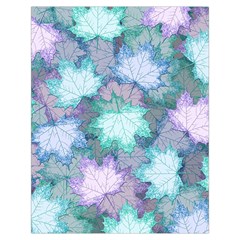 Leaves Glitter Background Winter Toiletries Pouch from ArtsNow.com Back