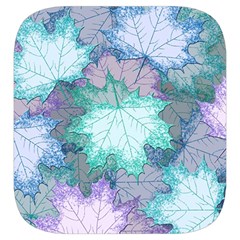 Leaves Glitter Background Winter Toiletries Pouch from ArtsNow.com Side Right