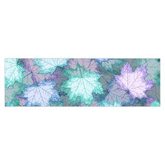 Leaves Glitter Background Winter Toiletries Pouch from ArtsNow.com Hand Strap