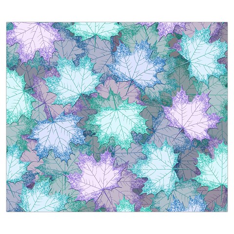 Leaves Glitter Background Winter Zipper Large Tote Bag from ArtsNow.com Front