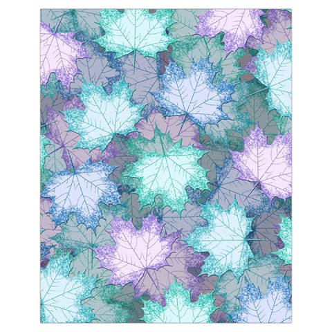 Leaves Glitter Background Winter Drawstring Pouch (XL) from ArtsNow.com Front