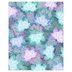 Leaves Glitter Background Winter Drawstring Pouch (XL) from ArtsNow.com Back