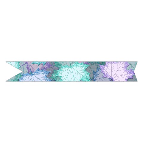 Leaves Glitter Background Winter Midi Wrap Pencil Skirt from ArtsNow.com Hem