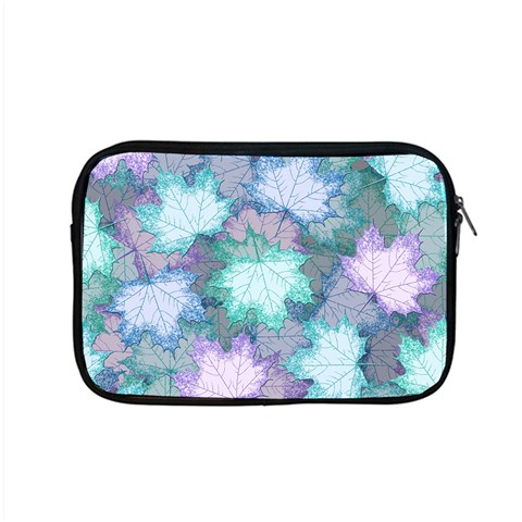 Leaves Glitter Background Winter Apple MacBook Pro 15  Zipper Case from ArtsNow.com Front