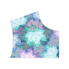 Leaves Glitter Background Winter Women s Button Up Vest from ArtsNow.com Top Right