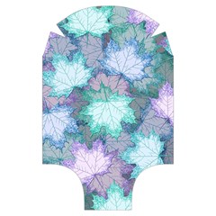 Leaves Glitter Background Winter Luggage Cover (Small) from ArtsNow.com Back