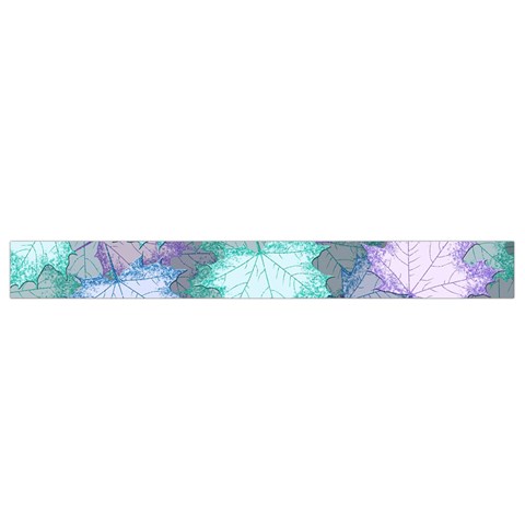 Leaves Glitter Background Winter Waist Pouch (Large) from ArtsNow.com Bottom