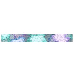 Leaves Glitter Background Winter Waist Pouch (Large) from ArtsNow.com Bottom