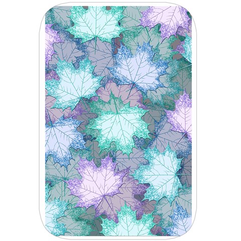 Leaves Glitter Background Winter Belt Pouch Bag (Large) from ArtsNow.com Back