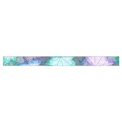 Leaves Glitter Background Winter Wristlet Pouch Bag (Small) from ArtsNow.com Strap Outside