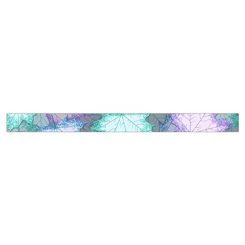 Leaves Glitter Background Winter Wristlet Pouch Bag (Small) from ArtsNow.com Strap Inside