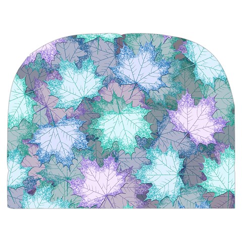 Leaves Glitter Background Winter Make Up Case (Medium) from ArtsNow.com Front