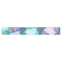 Leaves Glitter Background Winter Make Up Case (Large) from ArtsNow.com Zipper Back