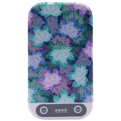 Leaves Glitter Background Winter Sterilizers from ArtsNow.com Front