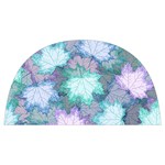 Leaves Glitter Background Winter Anti Scalding Pot Cap