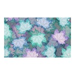 Leaves Glitter Background Winter Banner and Sign 5  x 3 