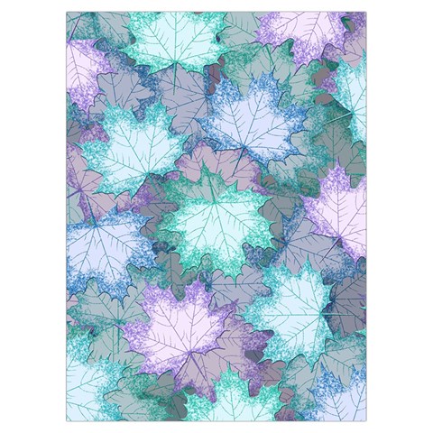 Leaves Glitter Background Winter Playing Cards Single Design (Rectangle) with Custom Box from ArtsNow.com Card