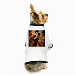 Fantasy Floral Couple Dancing Dog T-Shirt