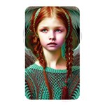 Pretty Redhead  Fairy Angel In Knit Outfit Memory Card Reader (Rectangular)