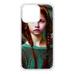Pretty Redhead  Fairy Angel In Knit Outfit iPhone 13 Pro TPU UV Print Case