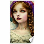 Pretty Fairy Angel In Knit Outfit And Beanie Canvas 40  x 72 