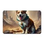 Corgi Dog  In The Middle Of The End Of The World Magnet (Rectangular)
