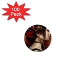 Elegant Victorian Woman 11 1  Mini Buttons (100 pack) 
