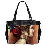 Elegant Victorian Woman 11 Oversize Office Handbag (2 Sides)