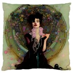 Elegant Victorian Woman Standard Premium Plush Fleece Cushion Case (Two Sides)