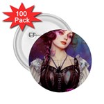 Elegant Victorian Woman 5 2.25  Buttons (100 pack) 
