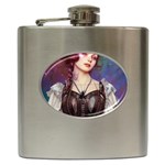 Elegant Victorian Woman 5 Hip Flask (6 oz)