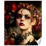 Elegant Victorian Woman 6 Canvas 8  x 10 