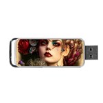 Elegant Victorian Woman 6 Portable USB Flash (Two Sides)