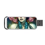 Elegant Victorian Woman 7 Portable USB Flash (Two Sides)