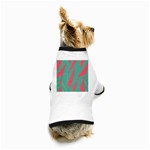 Mid Century Geometric Shapes Pattern 9 Dog T-Shirt