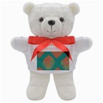 Mid Century Geometric Shapes Pattern 8 Teddy Bear