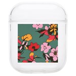 Mid Century Retro Floral 1970s 1960s Pattern 30 AirPods 1/2 Case