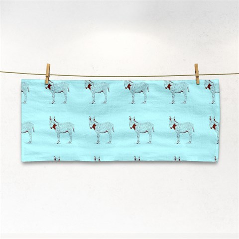 Donkey foal Hand Towel from ArtsNow.com Front
