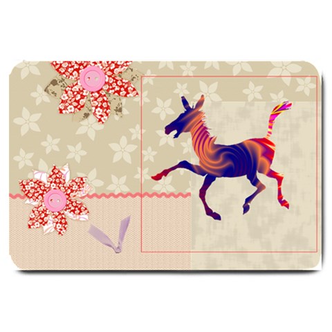 Funny Donkey Large Doormat from ArtsNow.com 30 x20  Door Mat