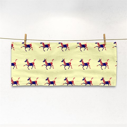 Funny Donkey Hand Towel from ArtsNow.com Front