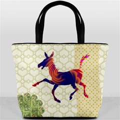 Funny Donkey Bucket Bag from ArtsNow.com Back