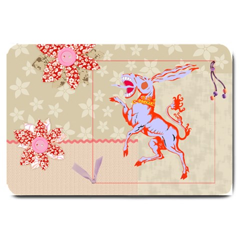 Herald Donkey Large Doormat from ArtsNow.com 30 x20  Door Mat