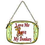 Love my donkey Cosmetic Bag (Two Sides)