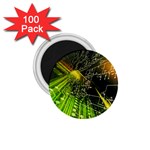 Machine Technology Circuit Electronic Computer Technics Detail Psychedelic Abstract Pattern 1.75  Magnets (100 pack) 