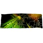 Machine Technology Circuit Electronic Computer Technics Detail Psychedelic Abstract Pattern Body Pillow Case Dakimakura (Two Sides)