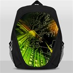 Machine Technology Circuit Electronic Computer Technics Detail Psychedelic Abstract Pattern Backpack Bag